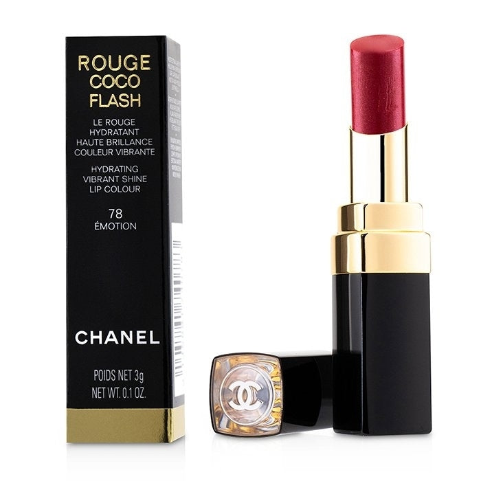 Chanel - Rouge Coco Flash Hydrating Vibrant Shine Lip Colour -  78 Emotion(3g/0.1oz) Image 2