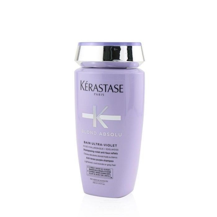 Kerastase - Blond Absolu Bain Ultra-Violet Anti-Brass Purple Shampoo (Lightened Cool Blonde or Grey Hair)(250ml/8.5oz) Image 2