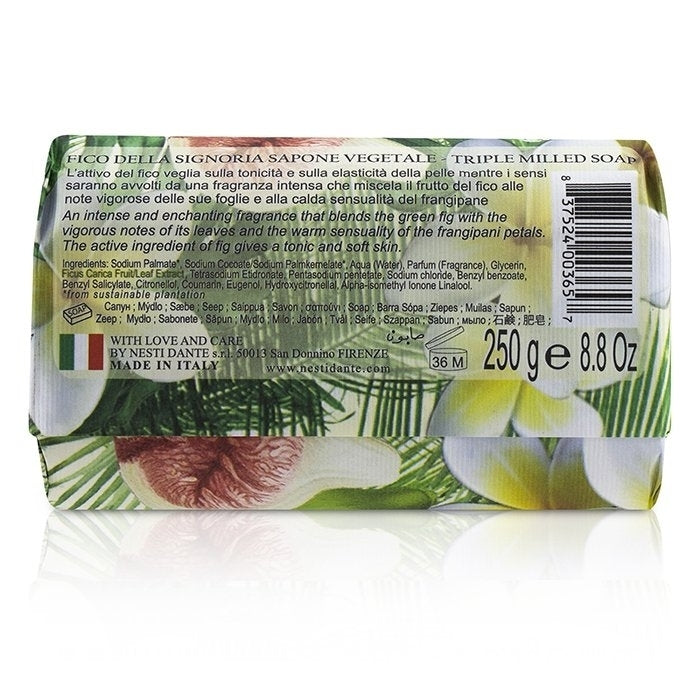 Triple Milled Vegetal Soap With Love and Care - Fico Della Signoria - 250g/8.8oz Image 3