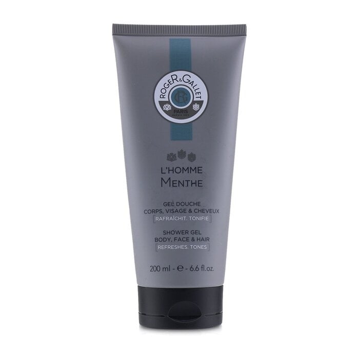 LHomme Menthe Shower Gel (Body Face and Hair) - 200ml/6.6oz Image 1