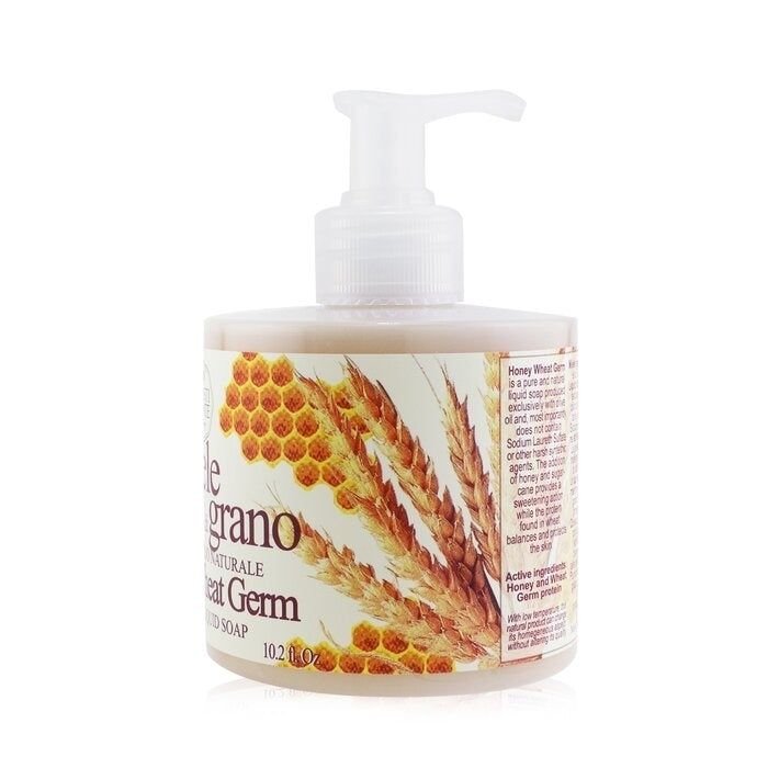 Natural Liquid Soap - Honey WheatGerm - 300ml/10.2oz Image 2