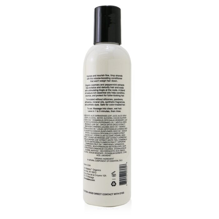 Conditioner For Fine Hair with Rosemary and Peppermint - 236ml/8oz Image 3