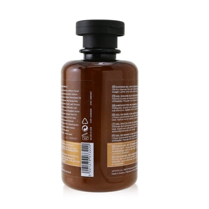 Royal Honey Shower Gel with Essential Oils - 250ml/8.45oz Image 3