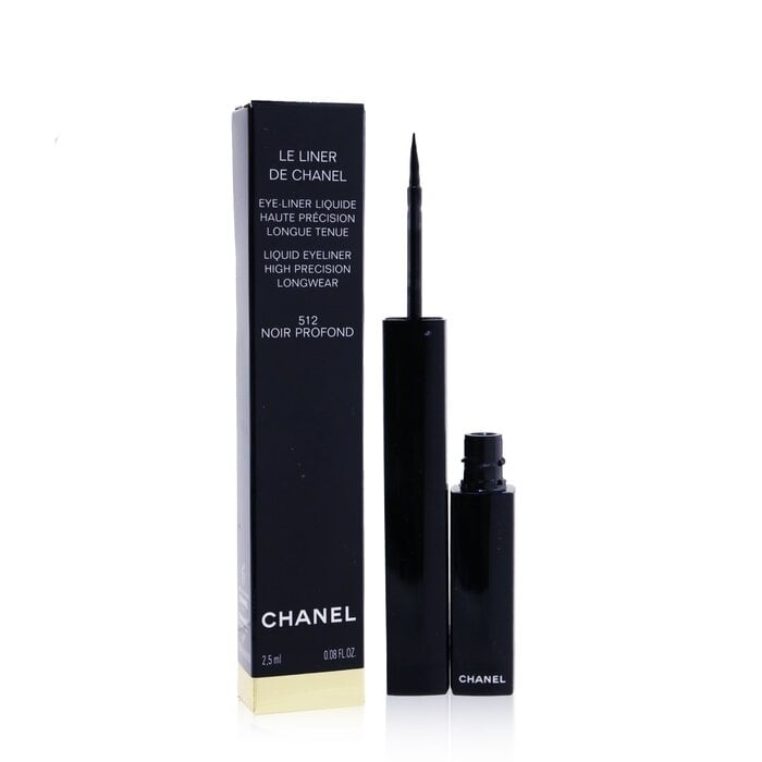 Le Liner De Chanel Liquid Eyeliner - 512 Noir Profond - 2.5ml/0.08oz Image 2