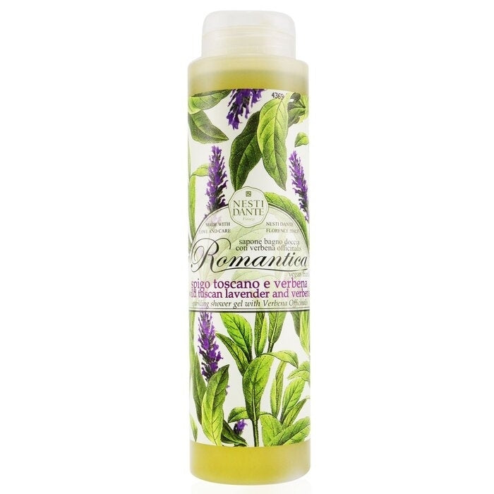 Romantica Sparkling Shower Gel With Verbena Officinalis - Wild Tuscan Lavender and Verbena - 300ml/10.2oz Image 1