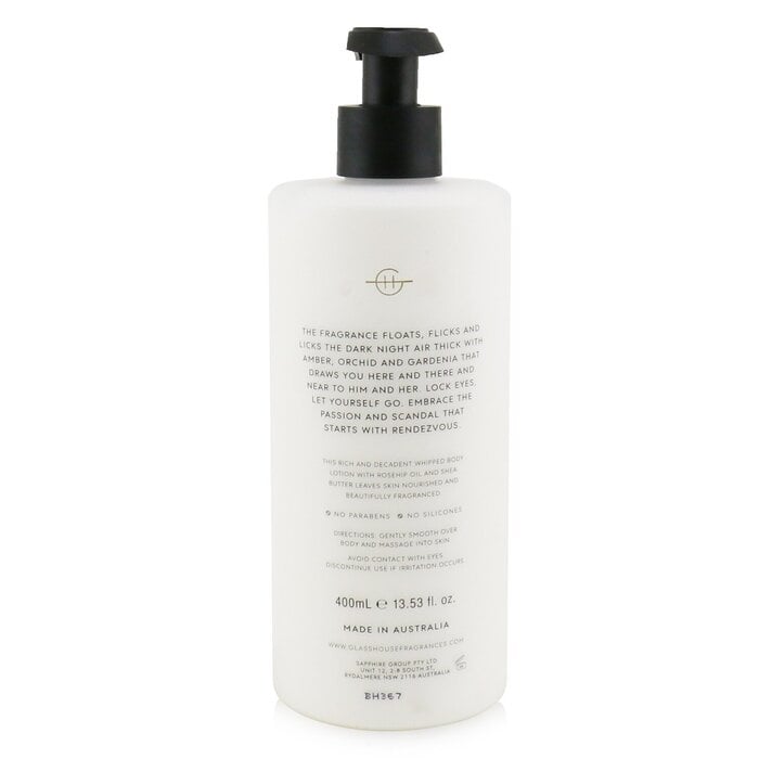 Body Lotion - Rendezvous (Amber and Orchid) - 400ml/13.53oz Image 3