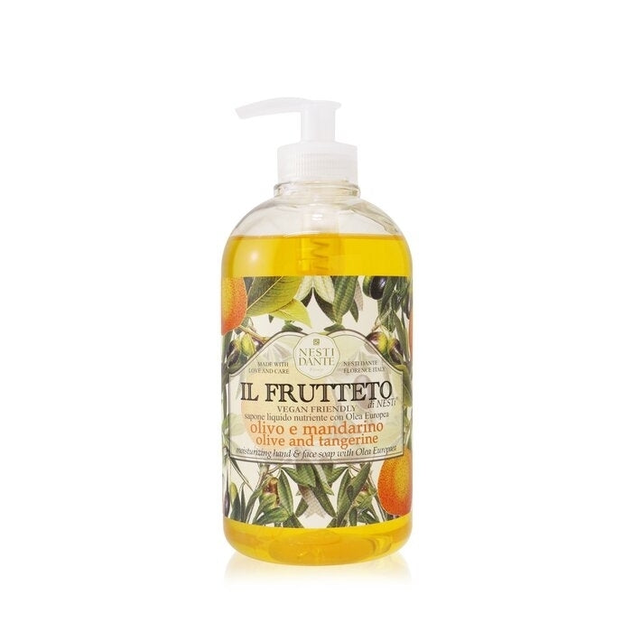 Il Frutteto Moisturizing Hand and Face Soap With Olea Europea - Olive and Tangerine - 500ml/16.9oz Image 1