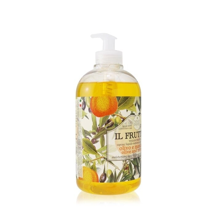 Il Frutteto Moisturizing Hand and Face Soap With Olea Europea - Olive and Tangerine - 500ml/16.9oz Image 2