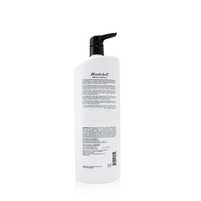 Blondeshell Debrass Conditioner - 1000ml/33.8oz Image 3