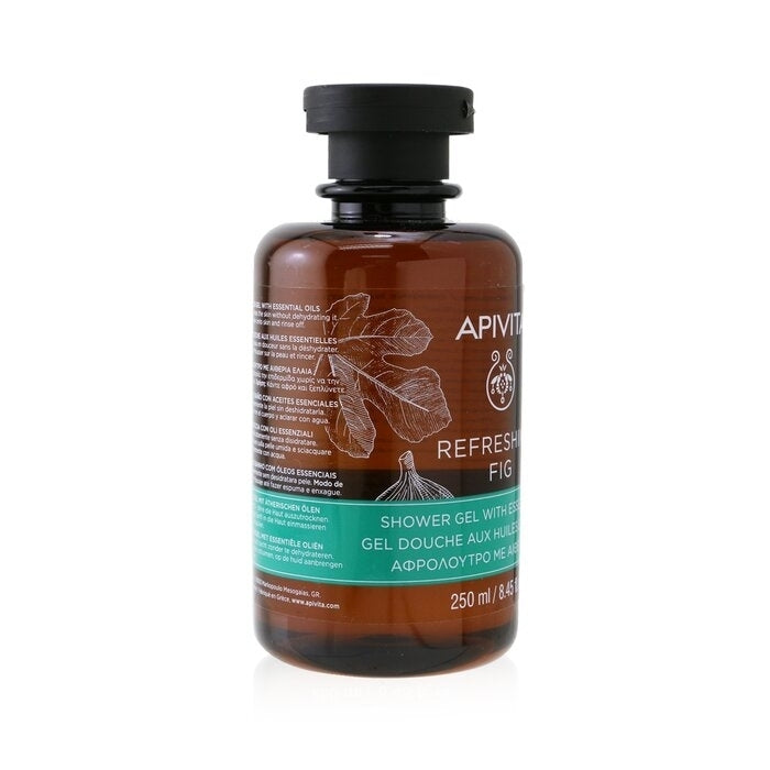 Refreshing Fig Shower Gel with Essential Oils - 250ml/8.45oz Image 2