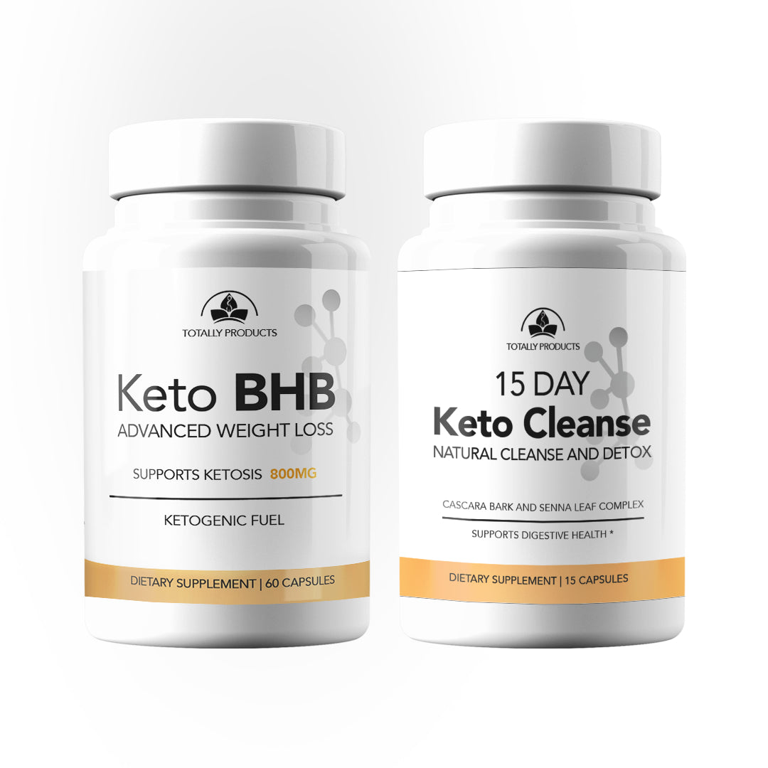 Keto Cleanse Detox plus Keto BHB Combo Pack Image 1