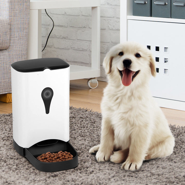 Automatic Pet Feeder for Dog Cat Food Dispenser Voice Recorder Timer Programable Image 3