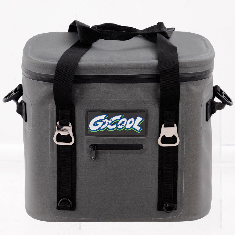 Insulated Lunch Box Lunch Bag 24-Can Soft Cooler Bag Water-Resistant Leakproof Image 1
