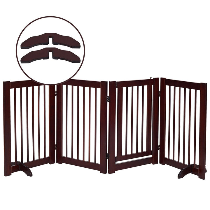 Pet Playpen Support Feet for 360 Degree Configurable Gate Image 4