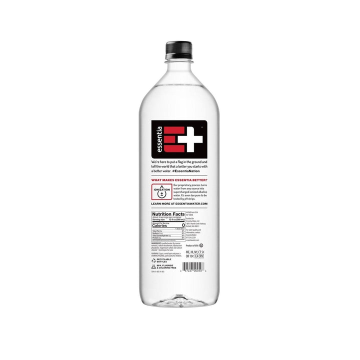 Essentia Ionized Water, 1.5L Bottles (Pack of 12) Image 3