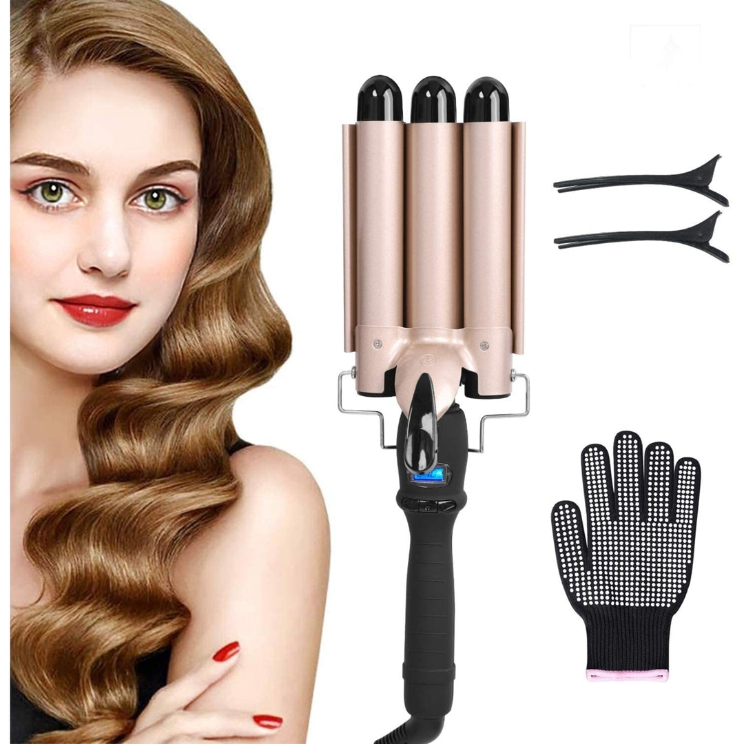 3 Barrel Curling Iron Image 1