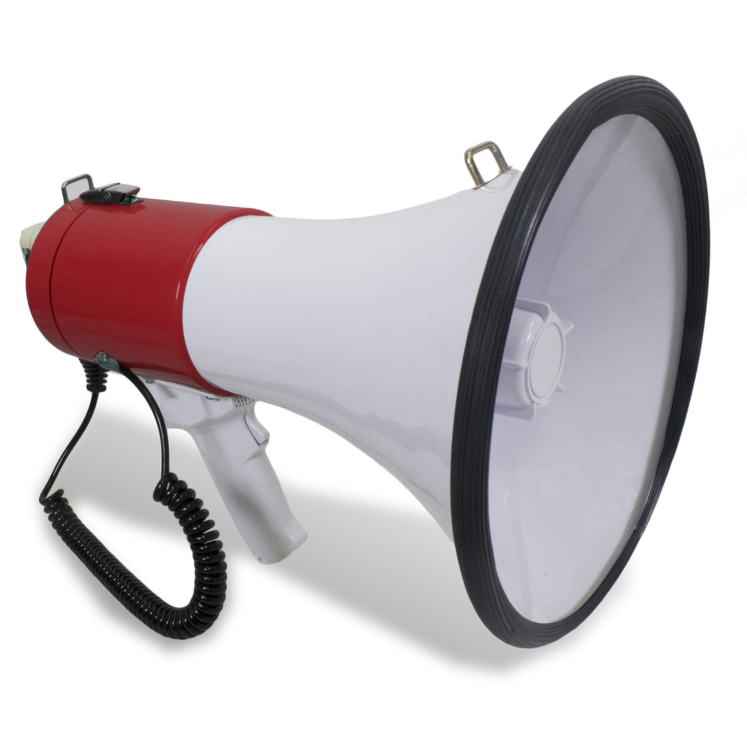 Technical Pro Portable 40 Watts, 800M-1000M Range Megaphone Bullhorn With Strap, Siren, Volume Control for Trainers, Image 1