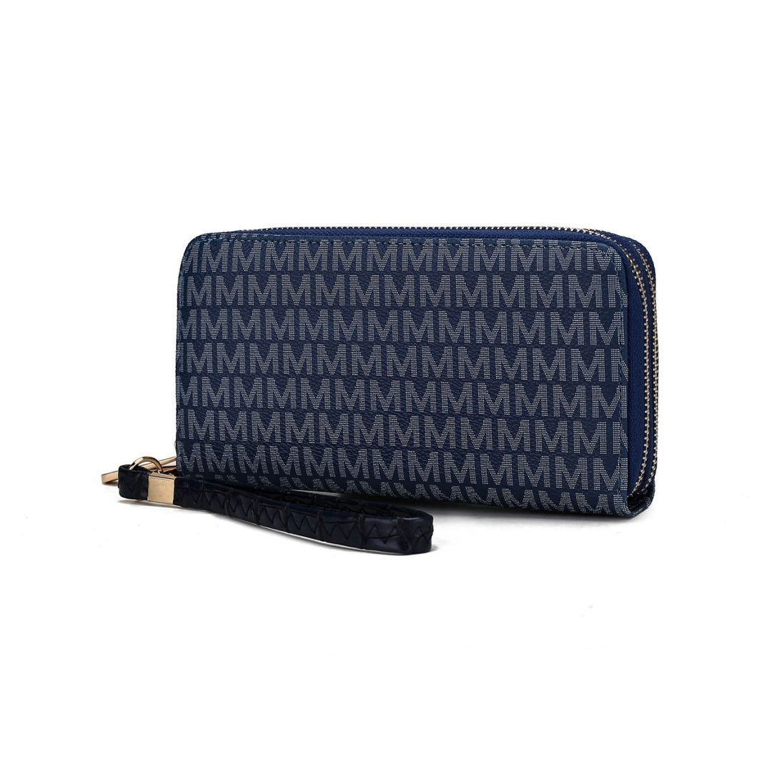 MKF Collection Noemy Handbag Multi-Compartments M Signature Wristlet -Wallet by Mia K. Image 4