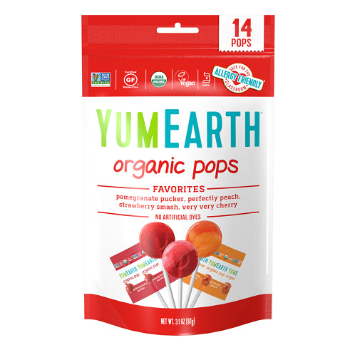 Yum Earth Organic Lollipops Favorites Image 1