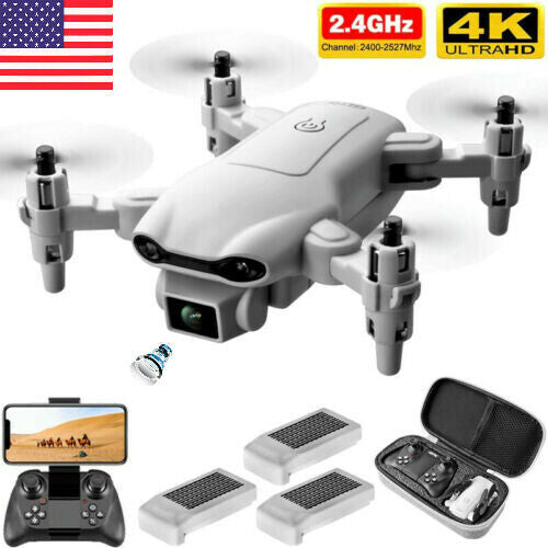 2021  RC Drone 4k HD Wide Angle Camera WIFI FPV Drone Dual Camera Quadcopter Image 1