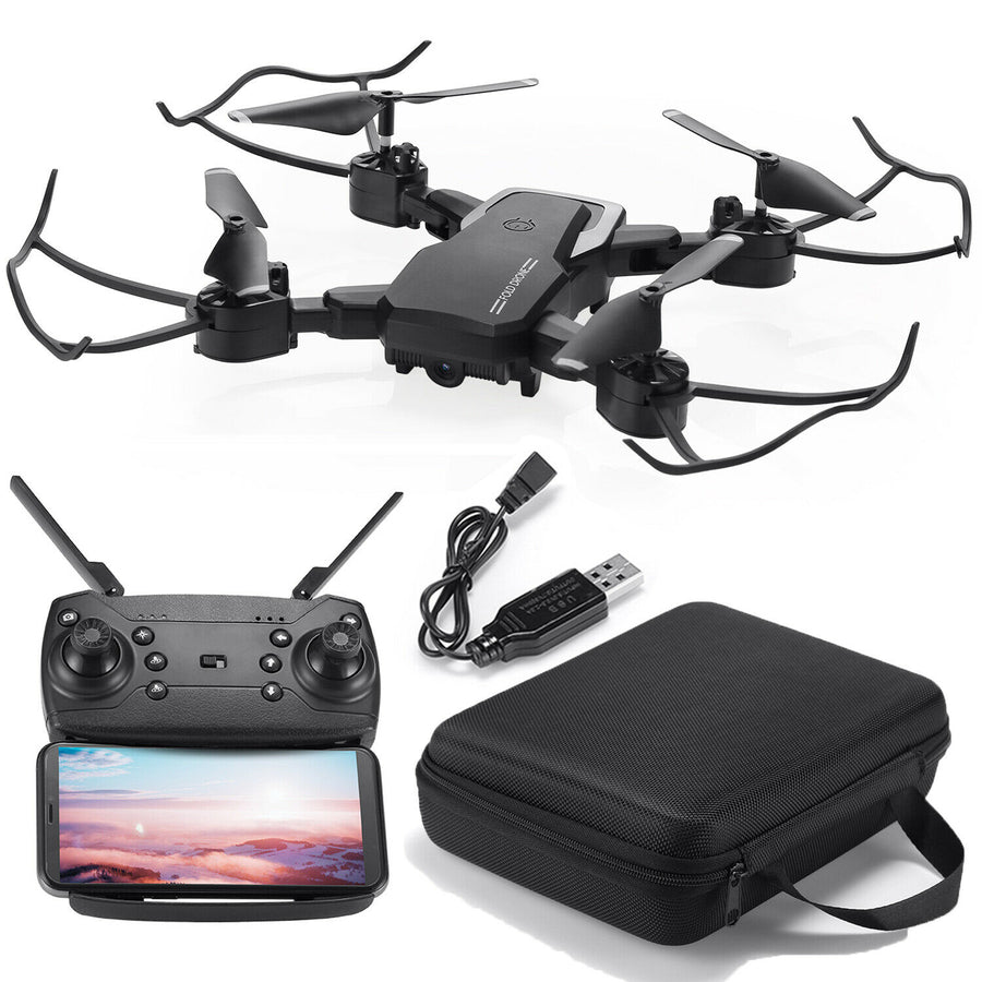 FPV Wifi Drone Quadcopter Q21-5 With HD Camera Aircraft Foldable Selfie Toy Adjustable Image 1