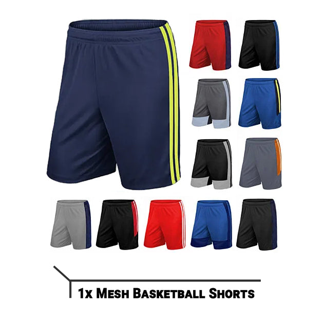 12-Piece Athletic Essentials Set: Laviva Crew-Neck T-ShirtMesh Moisture-Wicking ShortsActive Low-Cut Socks Image 2