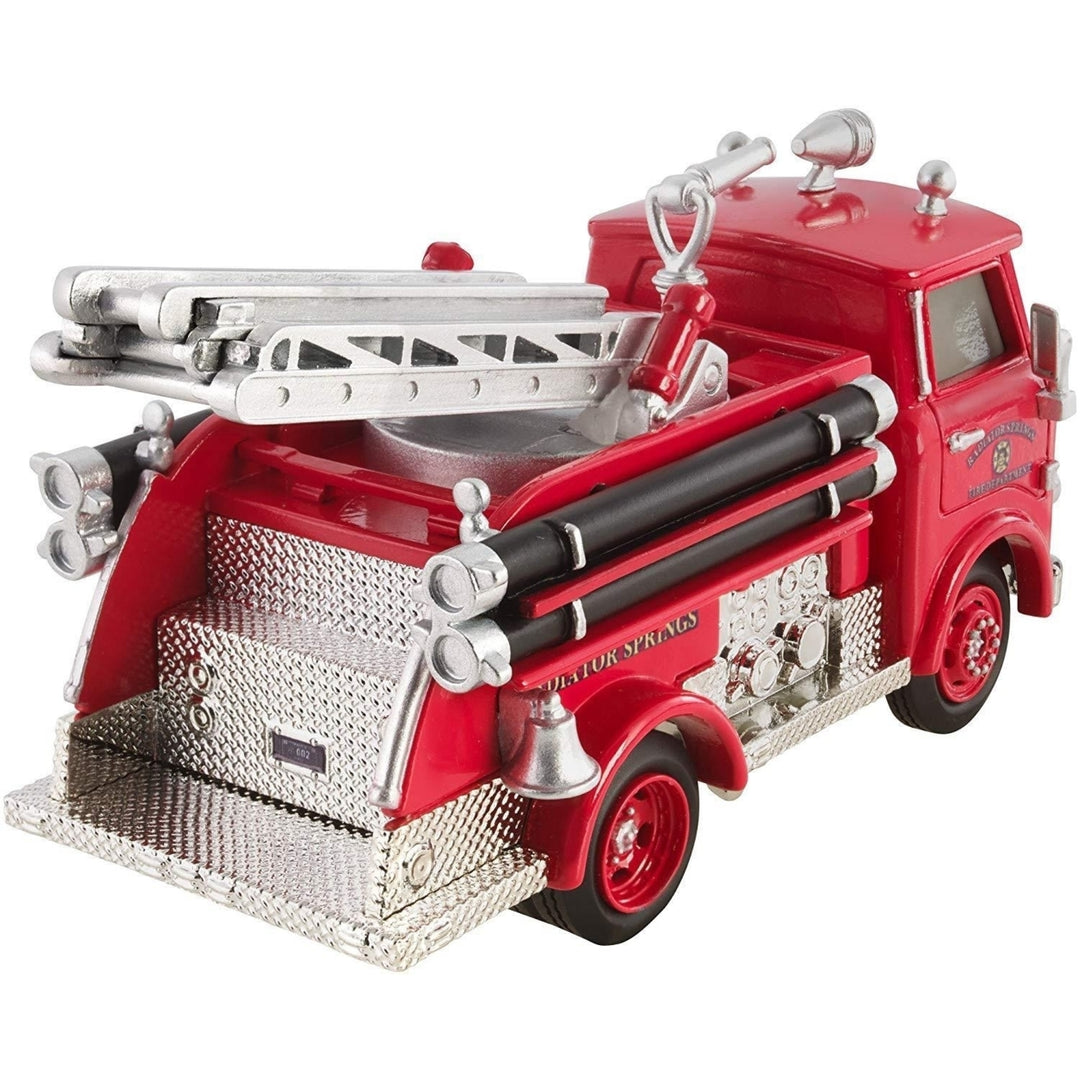 Disney Pixar Cars 3 Red Fire Truck Die-Cast Precision Series 002 Mattel Image 4