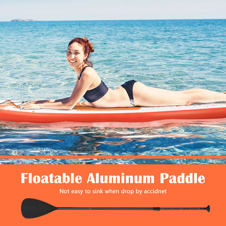 10 Inflatable Stand-Up Paddle Board Non-Slip Deck Surfboard w/ Hand Pump Image 8