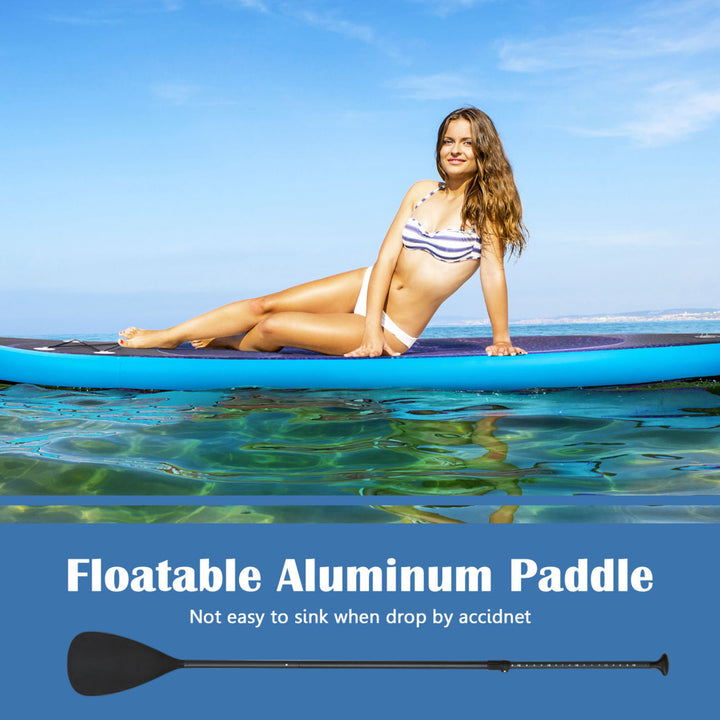 11 ft Inflatable Stand-Up Paddle Board Non-Slip Deck Surfboard w/ Hand Pump Image 8