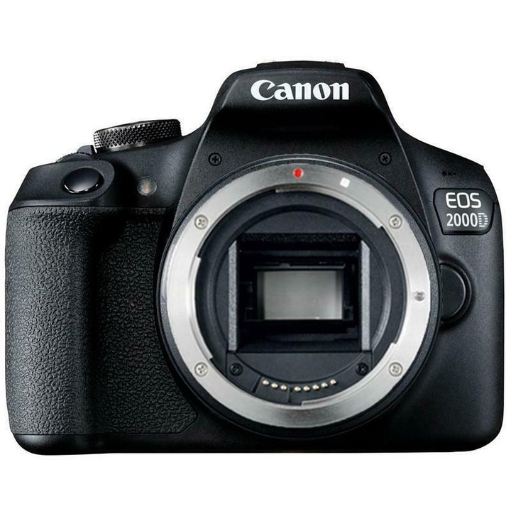 Canon EOS 2000D 24.1MP DSLR Camera + 18-55mm Lens + 8GB Accessory Bundle Image 2