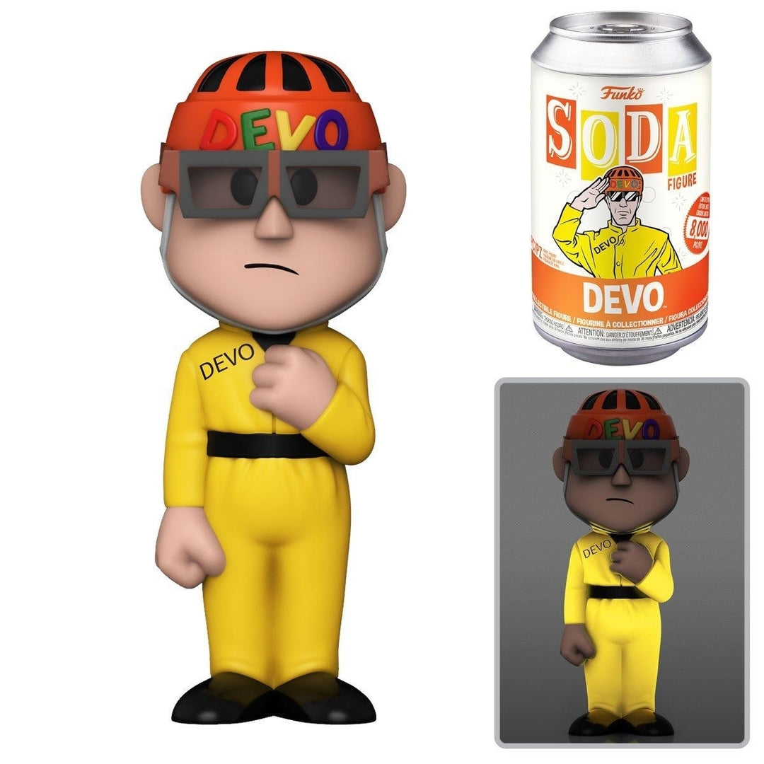 Funko Devo I Cant Get No Satisfaction Electronic Music Song Soda Figure Image 2