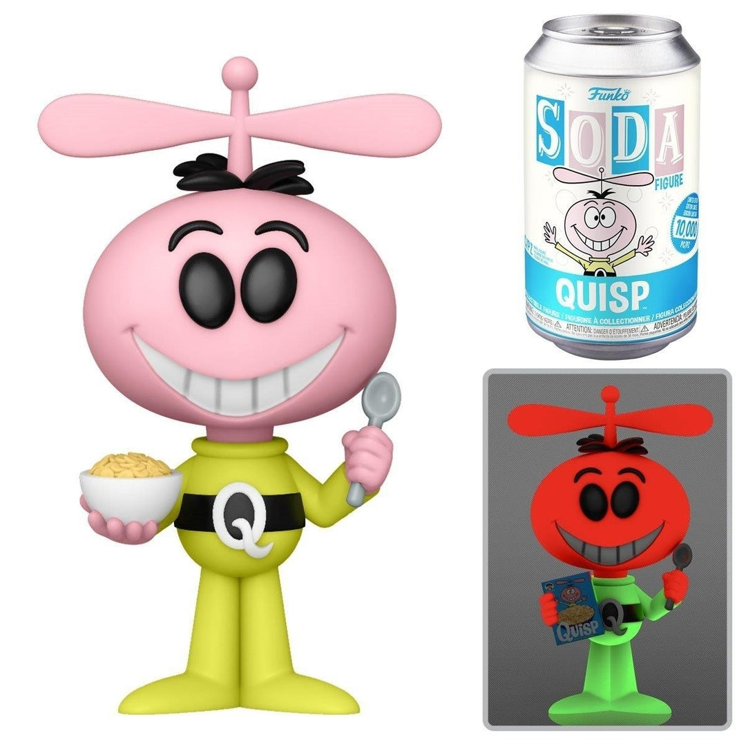 Funko Soda Quaker Oats Quisp Limited Edtion Cereal Icon Vinyl Figure Image 2