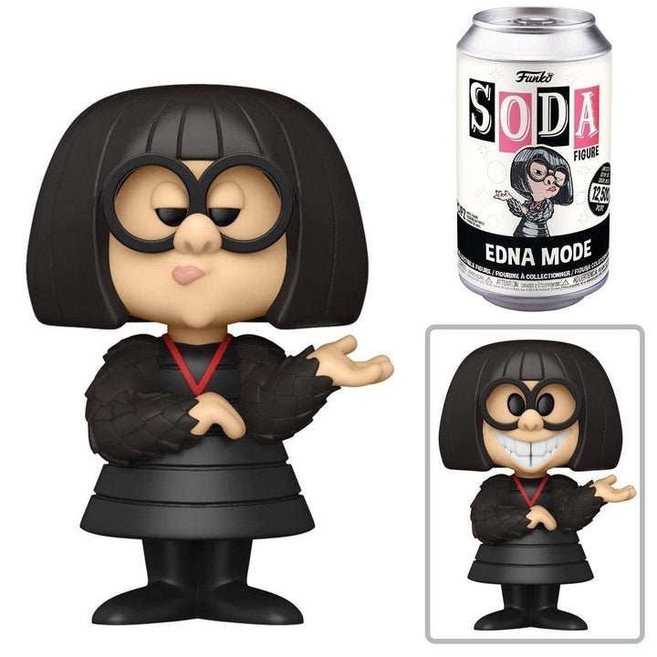 Funko Soda Edna Mode Vinyl Figure Incredibles Limited Edition 4.25 Inch Chase Image 2