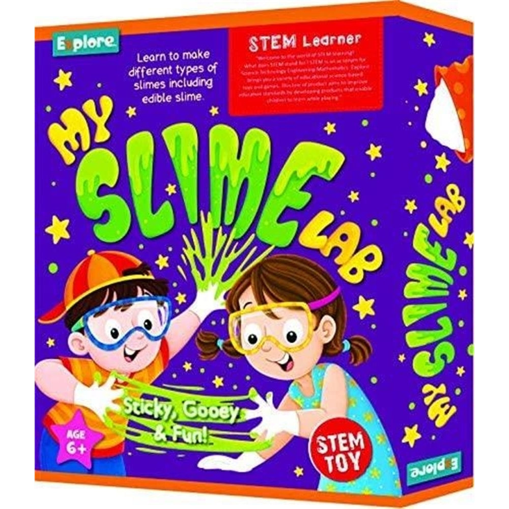 Mighty Mojo Explore STEM Learner My Slime Lab DIY Gooey Science Kids Kit Image 1