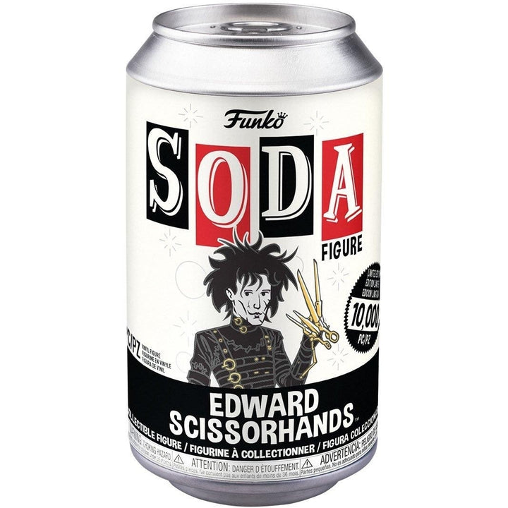 Funko Edward Scissorhands Johnny Depp Soda Limited Burton Movie Figure Image 4