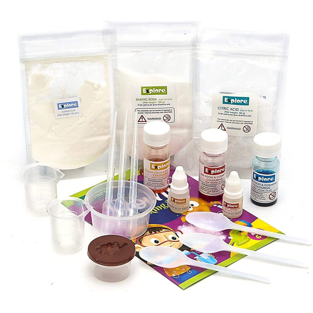 Mighty Mojo Explore STEM Learner My Bath Bombs Making Lab Science Kit Image 2