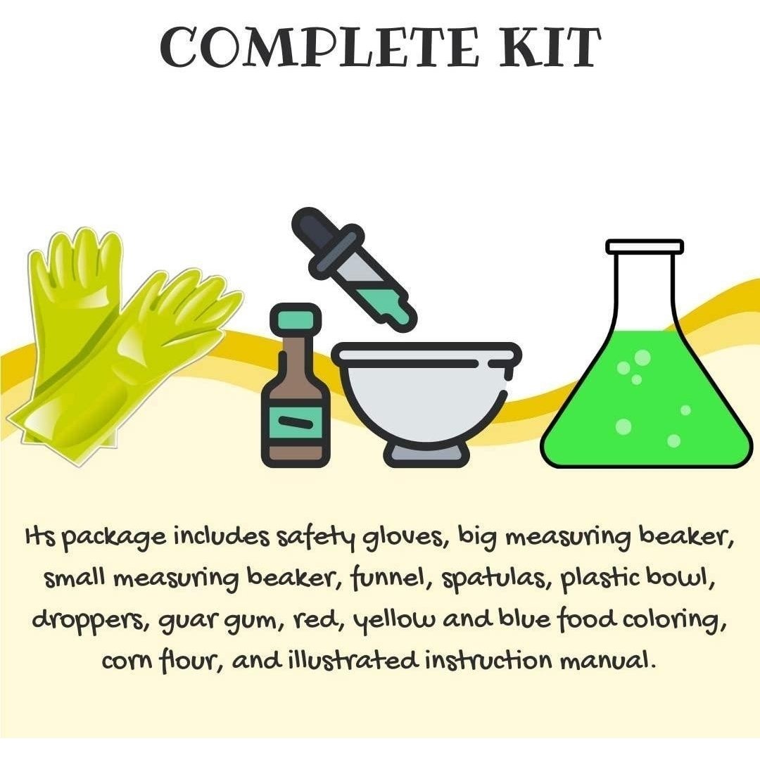 Mighty Mojo STEM Slime Making Kit My Slime Gooey Lab Science Learning Toy Image 6