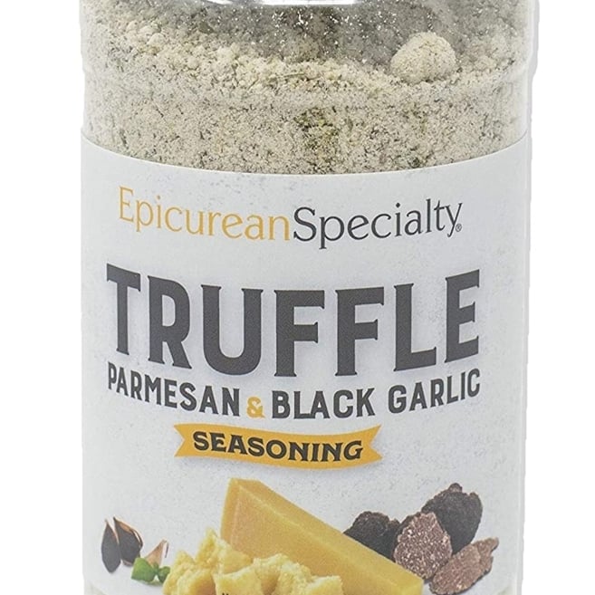 Epicurean Specialty Truffle Seasoning with Parmesan and Black Garlic 9 Ounce Image 1