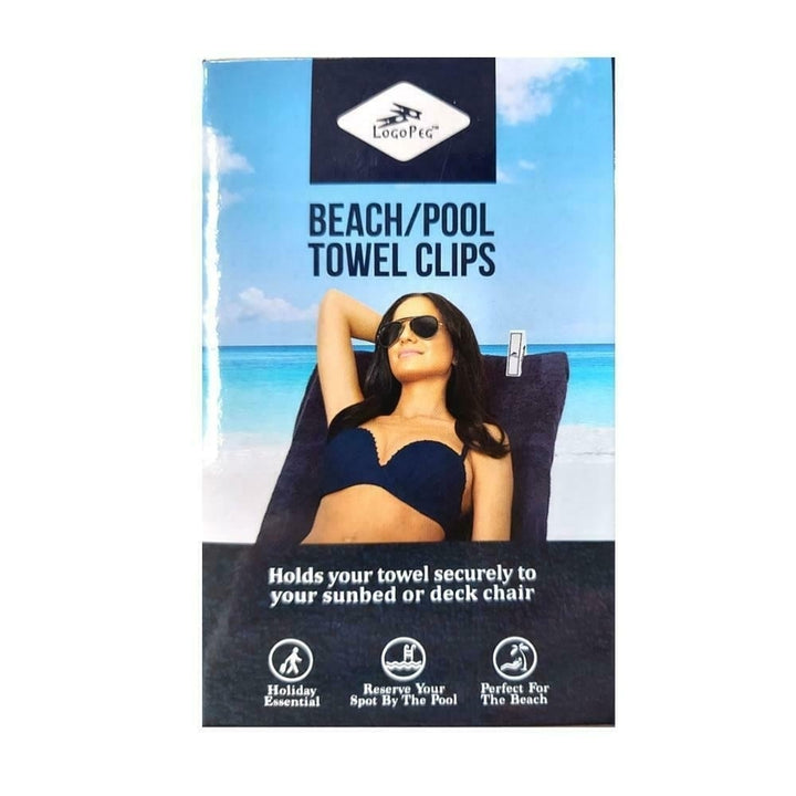 Beach Pool Towel Clips Beach Babe Lips Secure Bag Lounge Chair Protection Accessory LogoPeg Image 7
