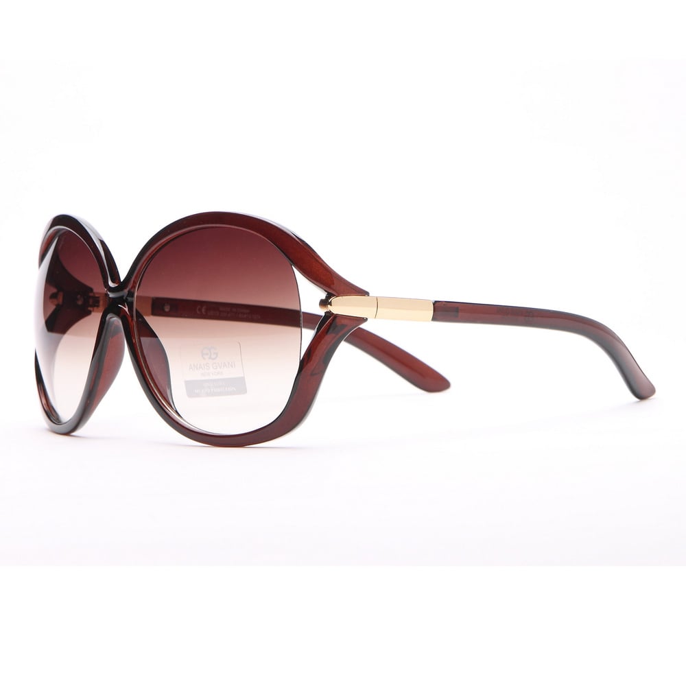 Chic Open Temple Fashion Sunglasses Image 1