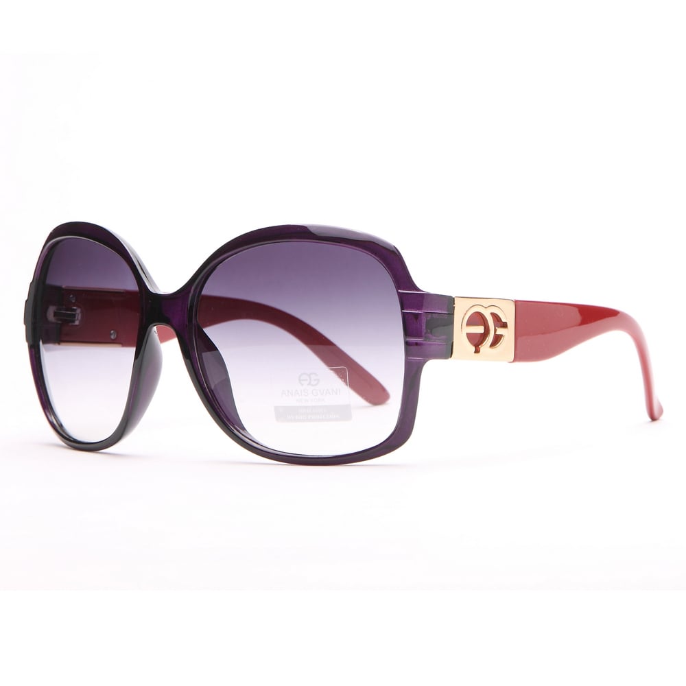 Round Box Frame Fashion Sunglasses Image 1