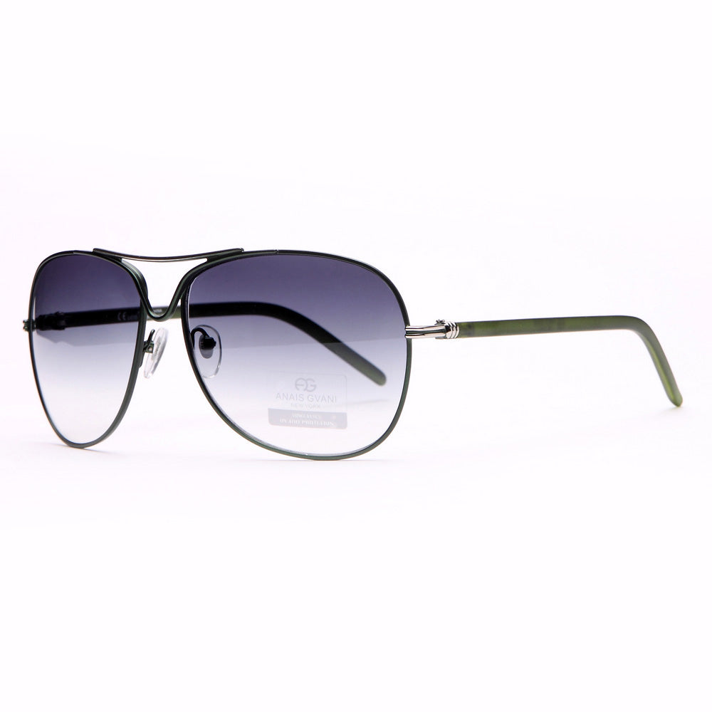 Classic Unisex Aviator Sunglasses With Gradient and Polycarbonate lenses Image 4