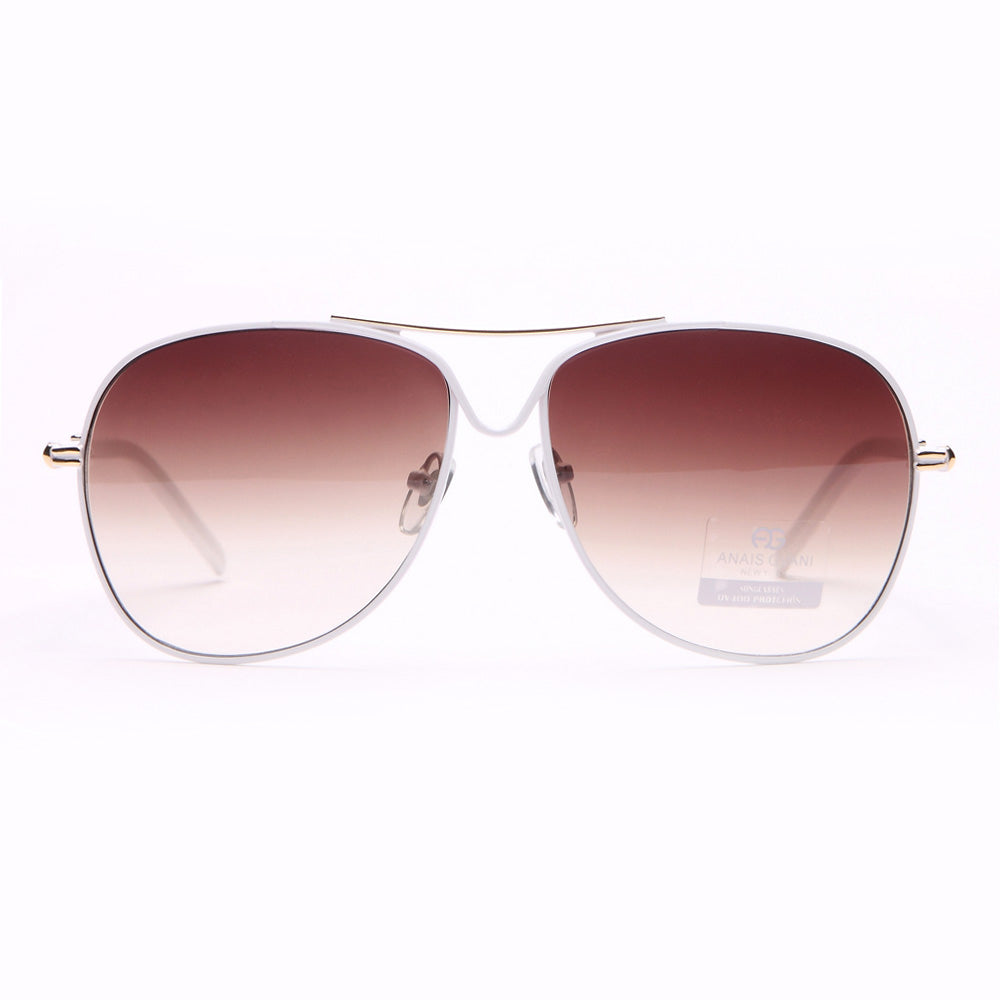 Classic Unisex Aviator Sunglasses With Gradient and Polycarbonate lenses Image 8