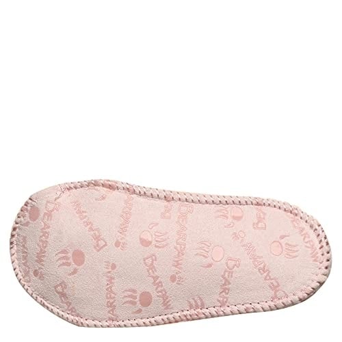 BEARPAW Kids Lil Critters Slippers Pink Pig Faux faux 2549T-652 Cozy Warm Image 3