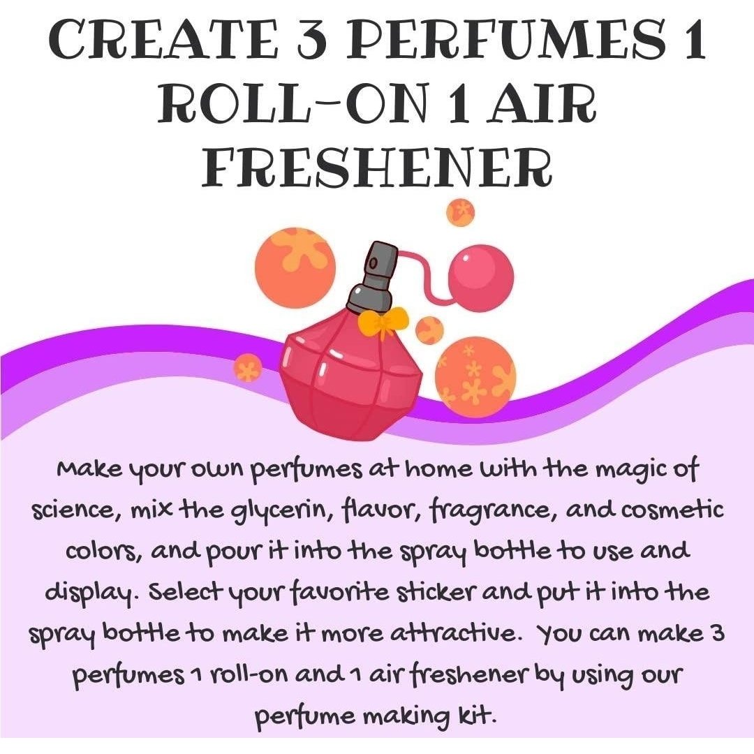 Explore STEM Learner My Perfume Making Lab Air Freshner DIY Scientist Kit Mighty Mojo Image 4