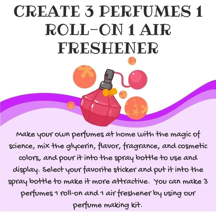 Explore STEM Learner My Perfume Making Lab Air Freshner DIY Scientist Kit Mighty Mojo Image 4