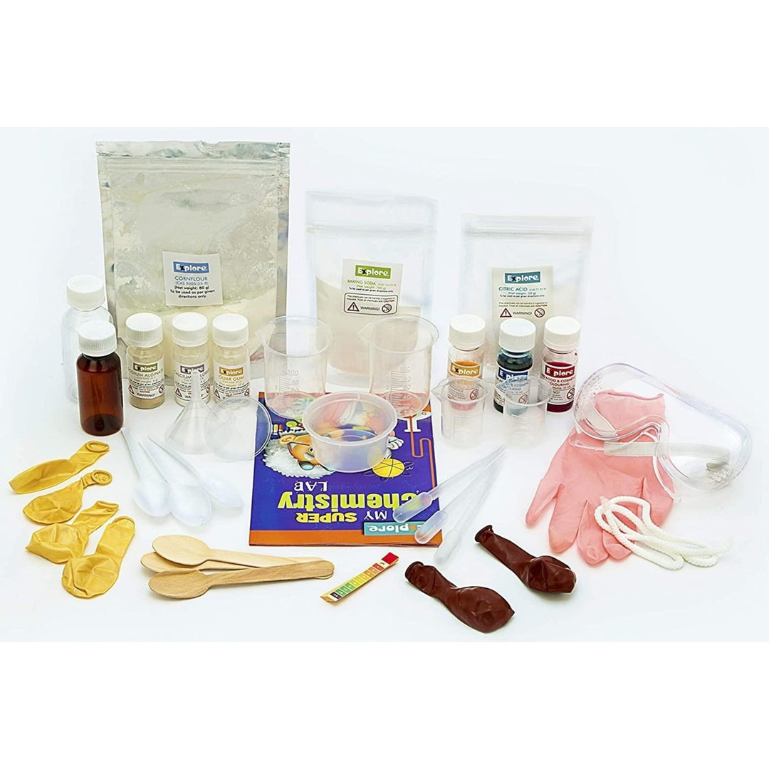 Mighty Mojo My Super Chemistry Lab STEM DIY Science Kit 22 Experiments Image 2