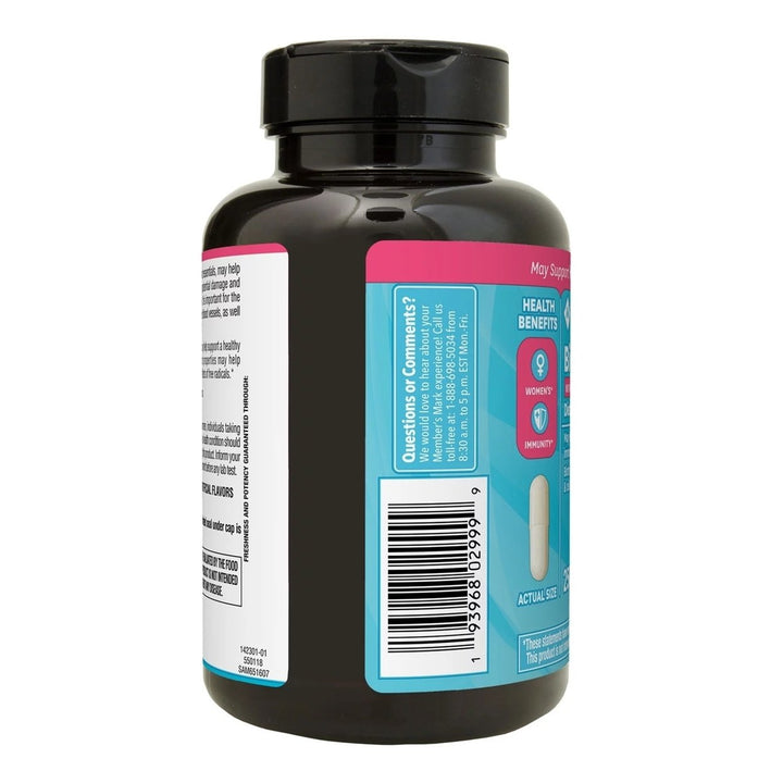 Members Mark Biotin 10,000mcg with Keratin 100mg (250 Count) Image 3