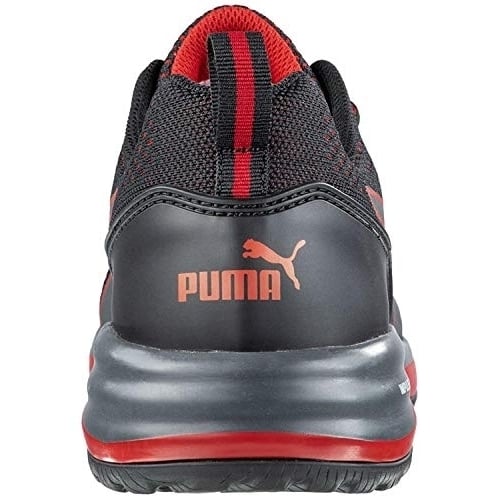 PUMA Safety Mens Speed Low Composite Toe Work Shoe Black Red Size ONE SIZE Image 3