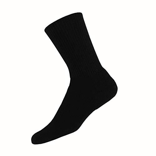 Thorlos Walking Crew Socks Black Moderate Cushion WX-552 Unisex Moisture-Wicking Image 4